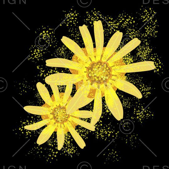 连衣裙印花华亿平台图片