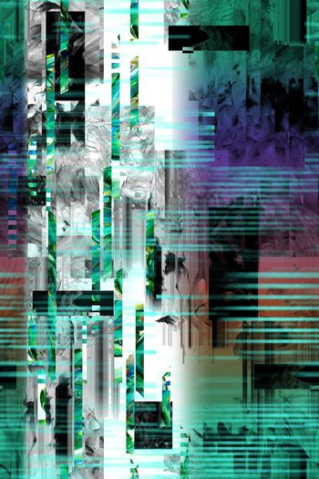 几何印花华亿平台图片