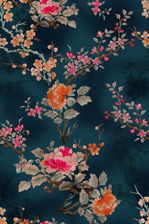 大牌风印花华亿平台图片