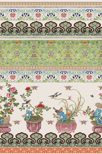 真丝印花华亿平台图片