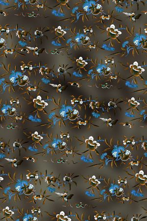 大牌风印花华亿平台图片