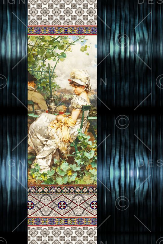 女装定位花印花华亿平台图片