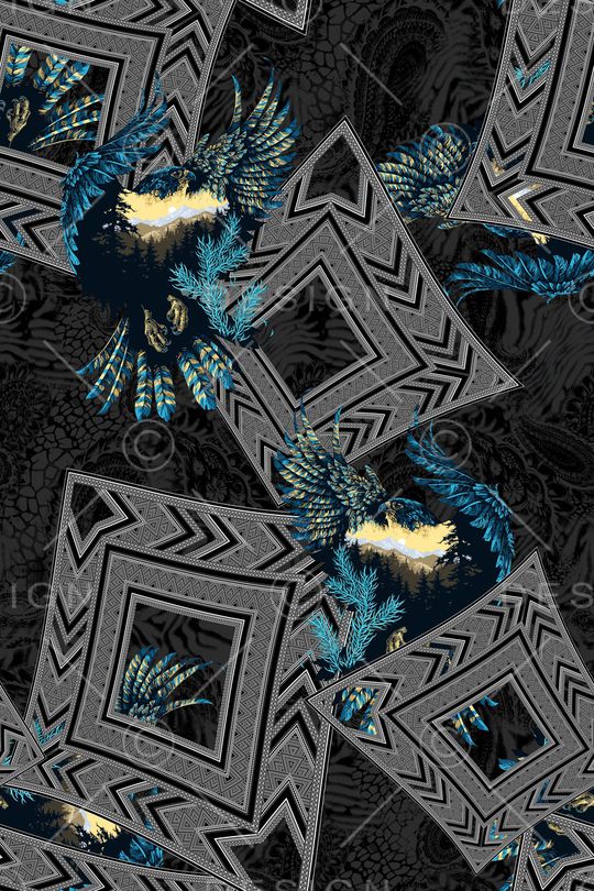 黑白华亿平台印花华亿平台图片