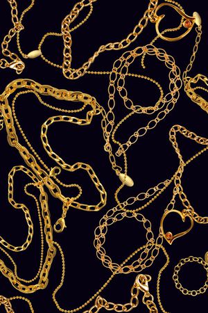 黑底花卉印花华亿平台图片