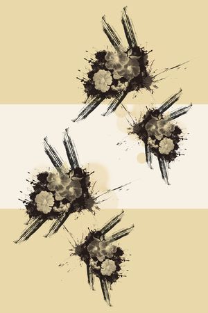 连衣裙印花华亿平台图片