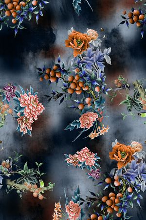 大牌风印花华亿平台图片