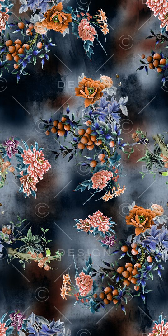 大牌风印花华亿平台图片