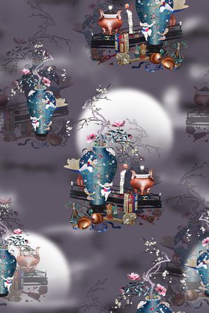 大牌风印花华亿平台图片