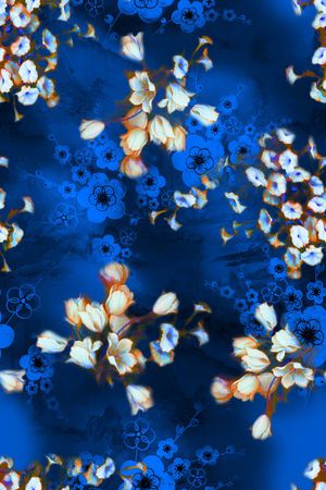 旗袍印花华亿平台图片