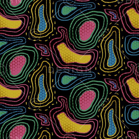 几何印花华亿平台图片