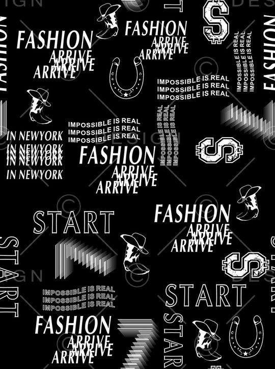 字母印花华亿平台图片