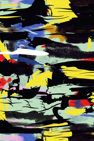 几何印花华亿平台图片