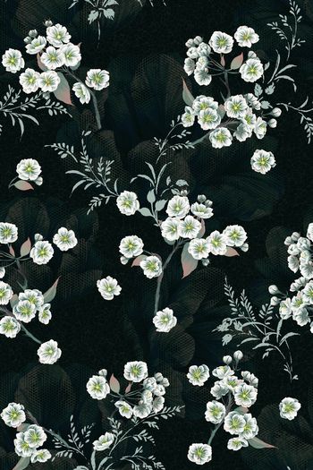 彩底花卉印花华亿平台图片