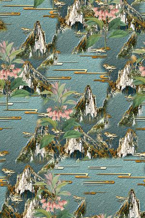 大牌风印花华亿平台图片