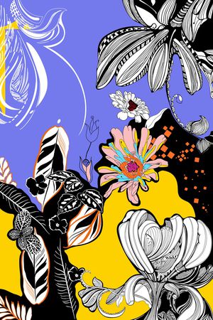 女装定位花印花华亿平台图片