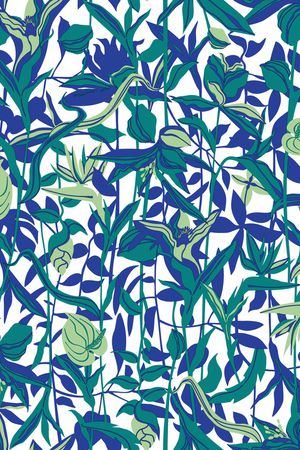 绿植树叶印花华亿平台图片