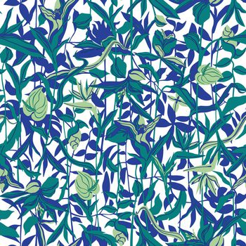 绿植树叶印花华亿平台图片