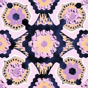 几何印花华亿平台图片