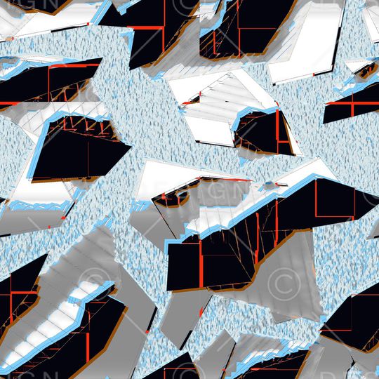 几何印花华亿平台图片