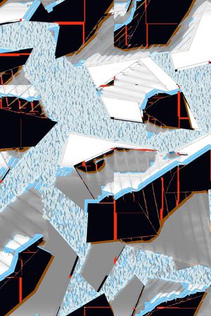 几何印花华亿平台图片