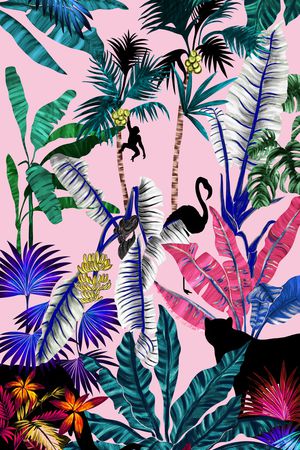 连衣裙印花华亿平台图片