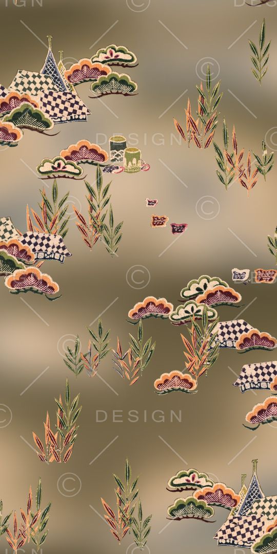 几何印花华亿平台图片