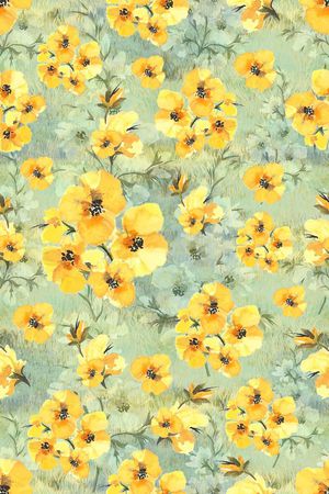 连衣裙印花华亿平台图片