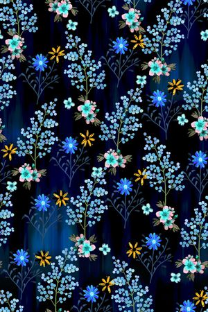 绿植树叶印花华亿平台图片