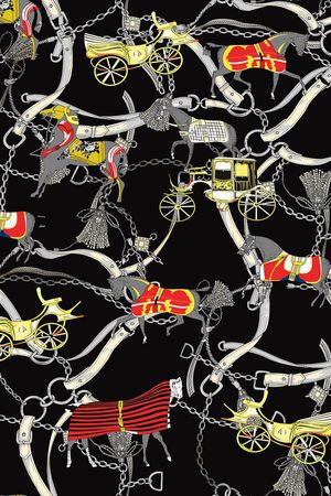 宫廷风印花华亿平台图片