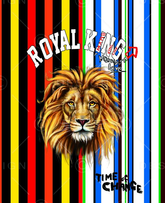 狮子印花华亿平台图片