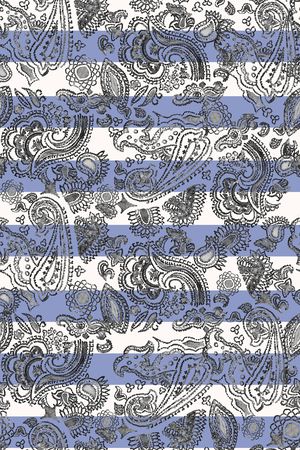 佩斯利印花华亿平台图片