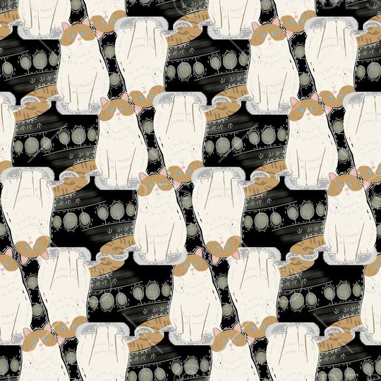 几何花卉印花华亿平台图片