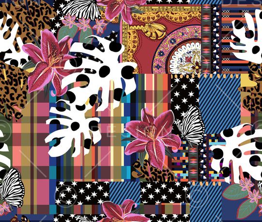 复古系列印花华亿平台图片