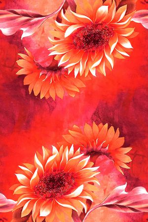 荷花印花华亿平台图片