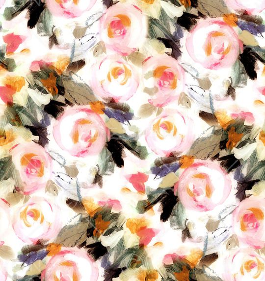 玫瑰花印花华亿平台图片