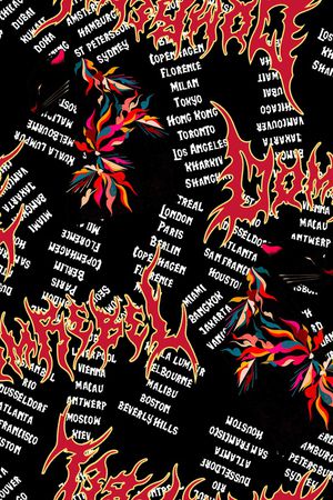 字母印花华亿平台图片