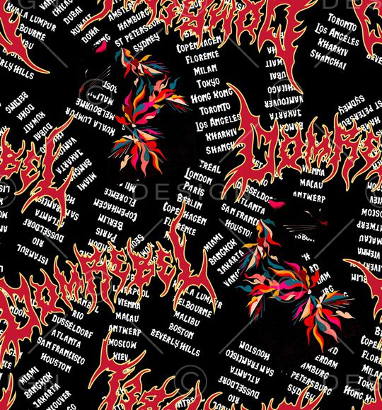 字母印花华亿平台图片