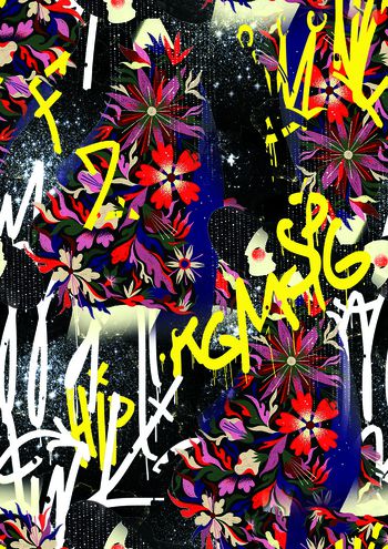 字母印花华亿平台图片