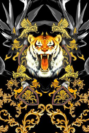 几何定位印花华亿平台图片