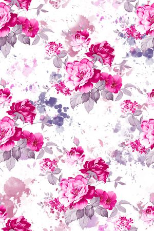 水彩印花华亿平台图片