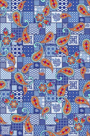 几何印花华亿平台图片