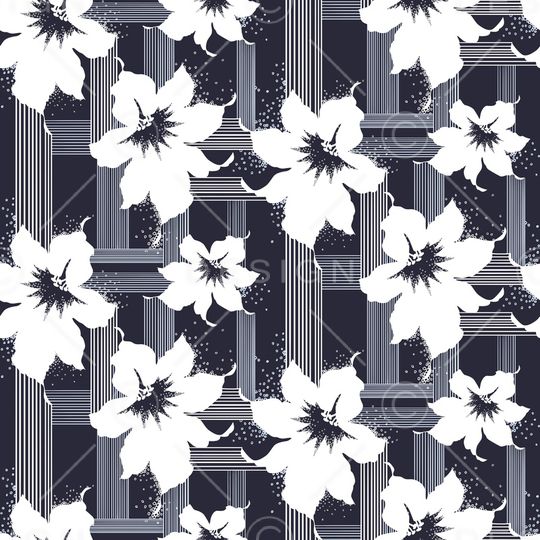 格子印花华亿平台图片