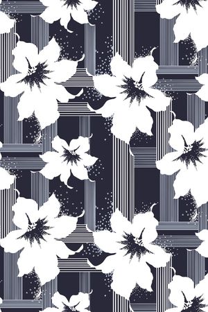 格子印花华亿平台图片