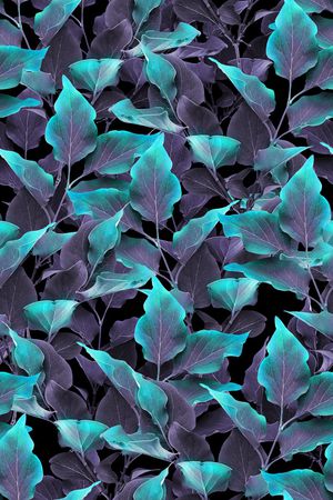 绿植树叶印花华亿平台图片