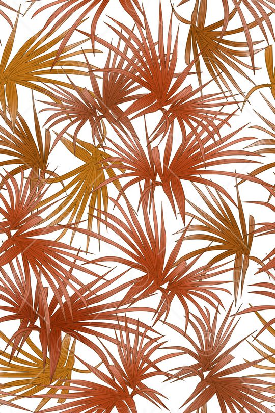 绿植树叶印花华亿平台图片