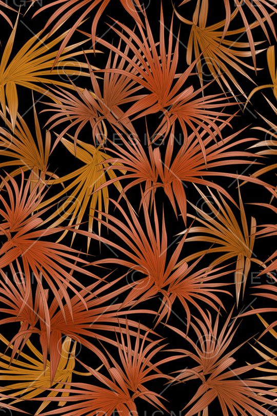 绿植树叶印花华亿平台图片