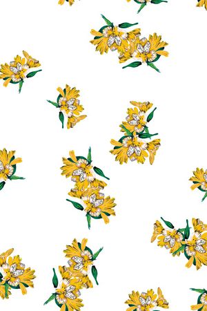 满版散花印花华亿平台图片