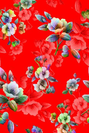 梅花印花华亿平台图片