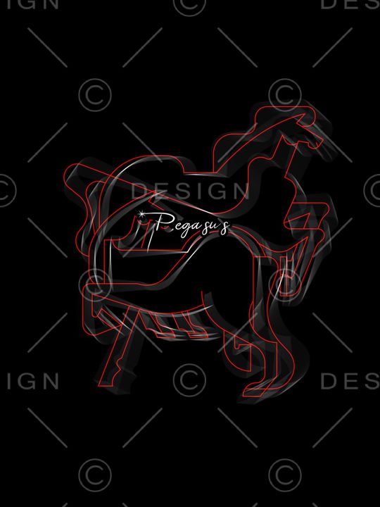 线条画印花华亿平台图片