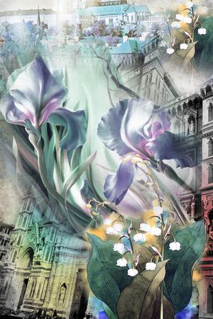 定位花印花华亿平台图片